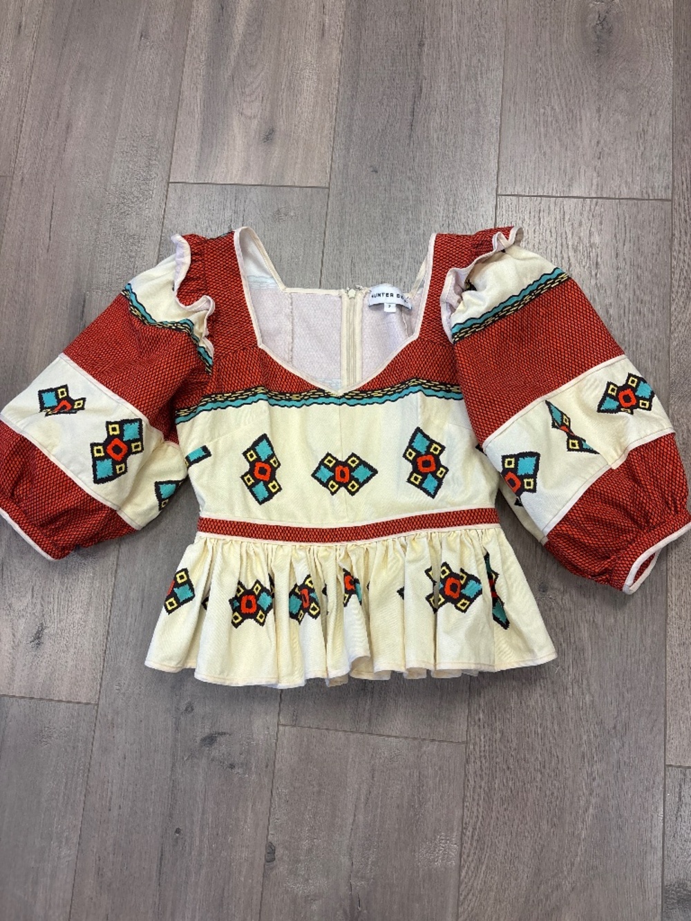 Hunter Bell peplum top
